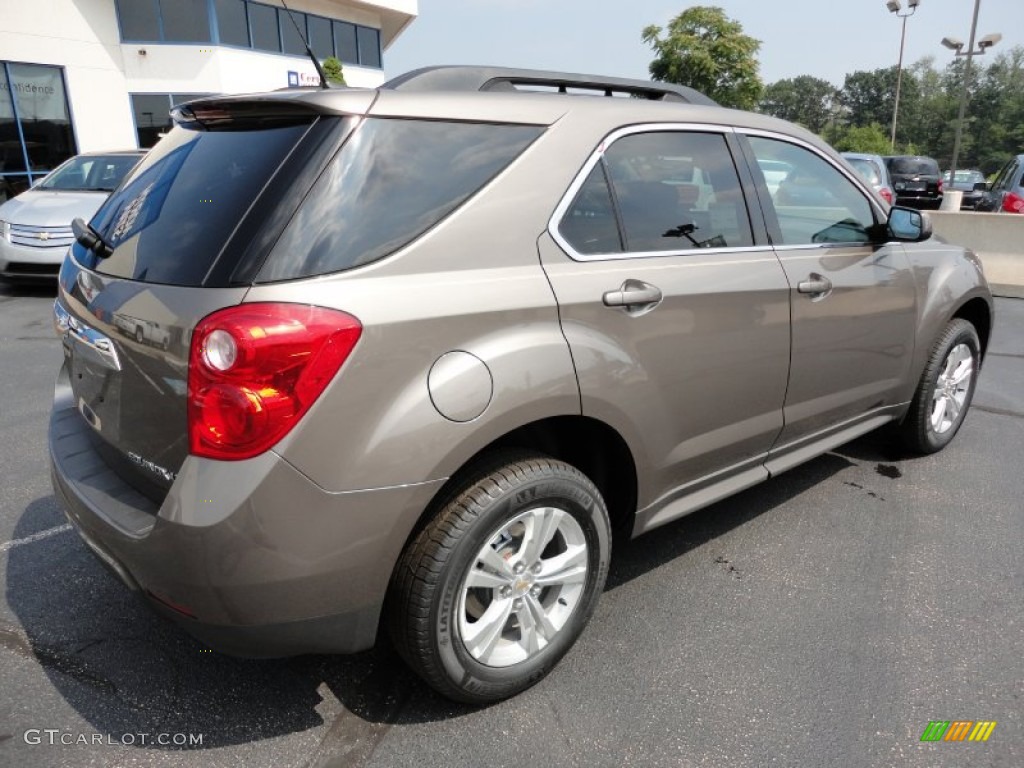 Mocha Steel Metallic 2012 Chevrolet Equinox LT AWD Exterior Photo #53647375