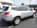 2012 Silver Ice Metallic Chevrolet Traverse LS  photo #4