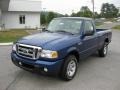 Vista Blue Metallic - Ranger XLT Regular Cab Photo No. 2