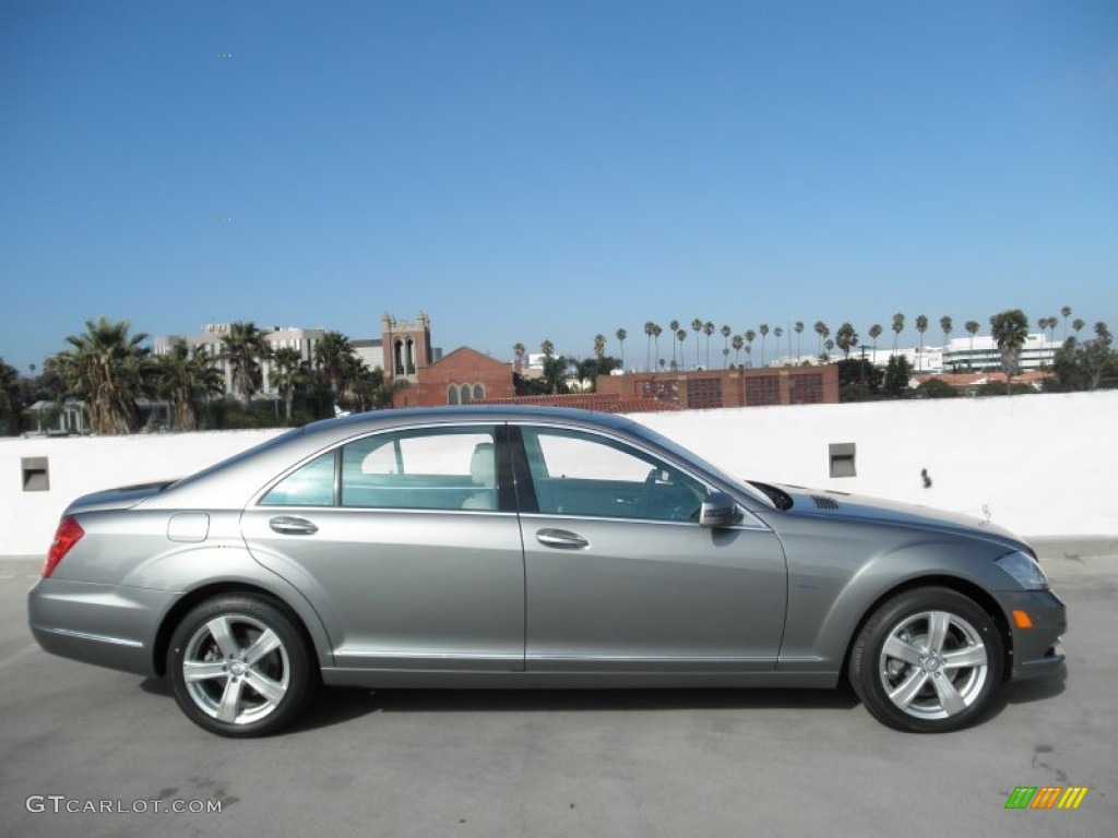 Paladium Silver Metallic 2012 Mercedes-Benz S 550 Sedan Exterior Photo #53647710