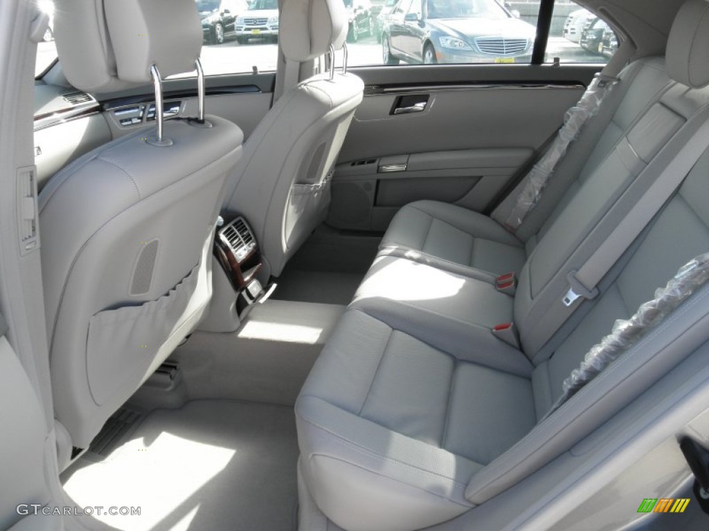 Ash/Grey Interior 2012 Mercedes-Benz S 550 Sedan Photo #53647778