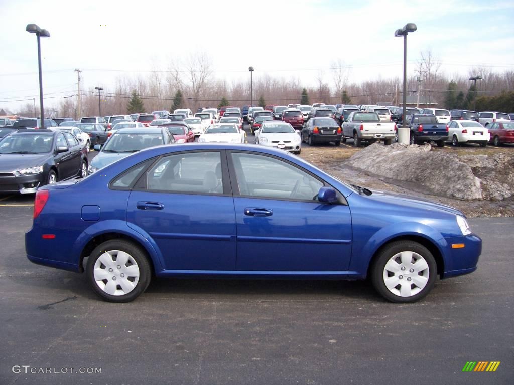 2008 Forenza  - Cobalt Blue Metallic / Grey photo #13