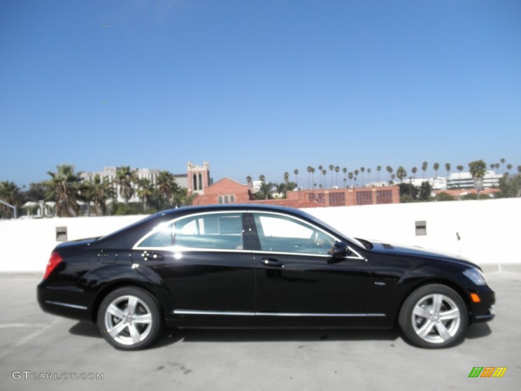 Black 2012 Mercedes-Benz S 550 Sedan Exterior Photo #53648308