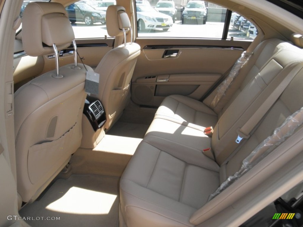 Cashmere/Savanna Interior 2012 Mercedes-Benz S 550 Sedan Photo #53648386