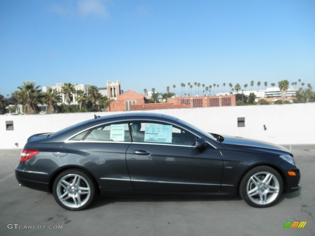 Steel Grey Metallic 2012 Mercedes-Benz E 350 Coupe Exterior Photo #53648469