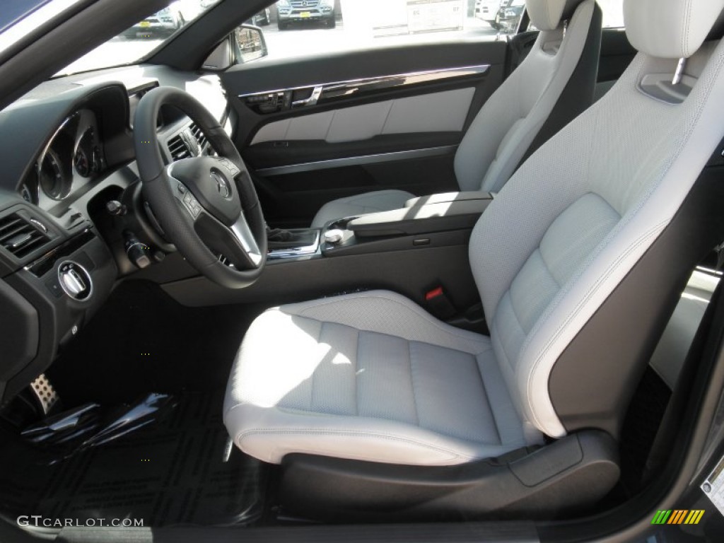 Ash/Black Interior 2012 Mercedes-Benz E 350 Coupe Photo #53648529