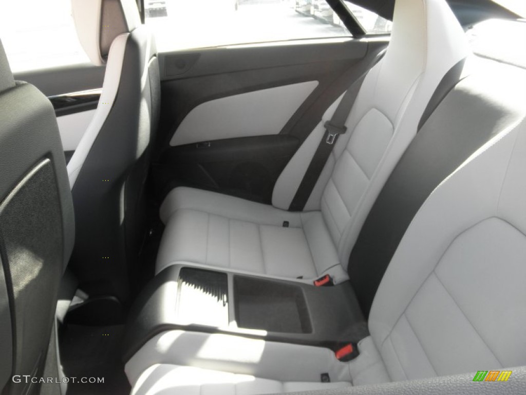 Ash/Black Interior 2012 Mercedes-Benz E 350 Coupe Photo #53648544