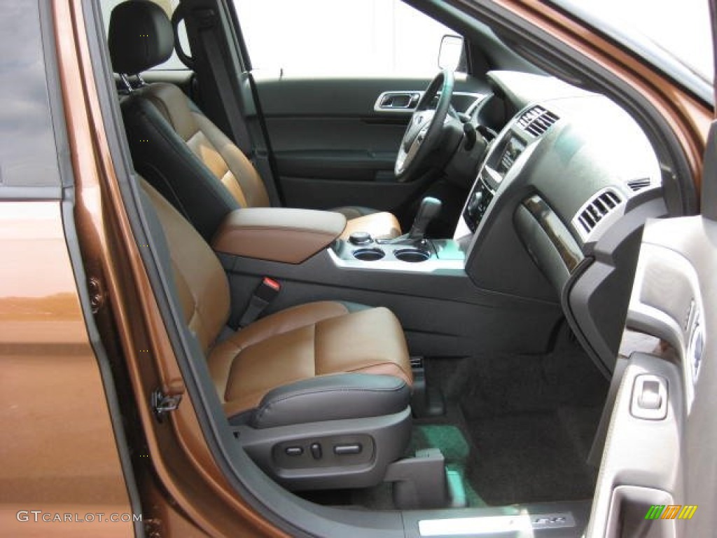 2012 Explorer Limited 4WD - Golden Bronze Metallic / Charcoal Black/Pecan photo #18