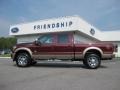 2012 Autumn Red Ford F350 Super Duty King Ranch Crew Cab 4x4  photo #1