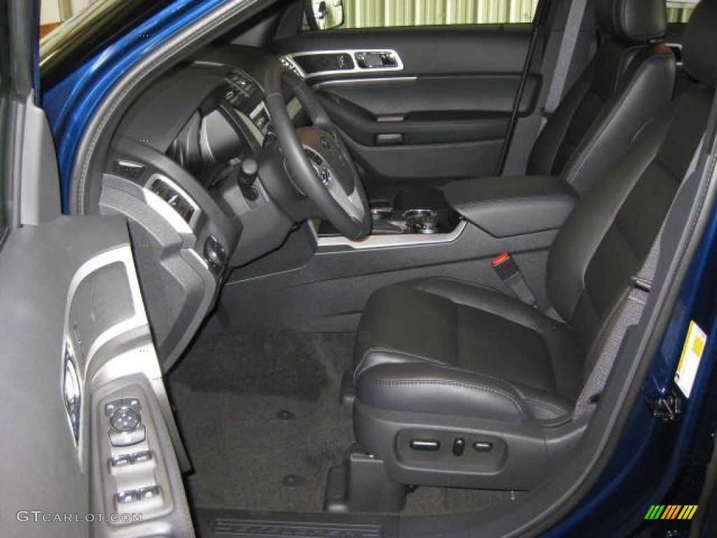 Charcoal Black Interior 2012 Ford Explorer Xlt 4wd Photo