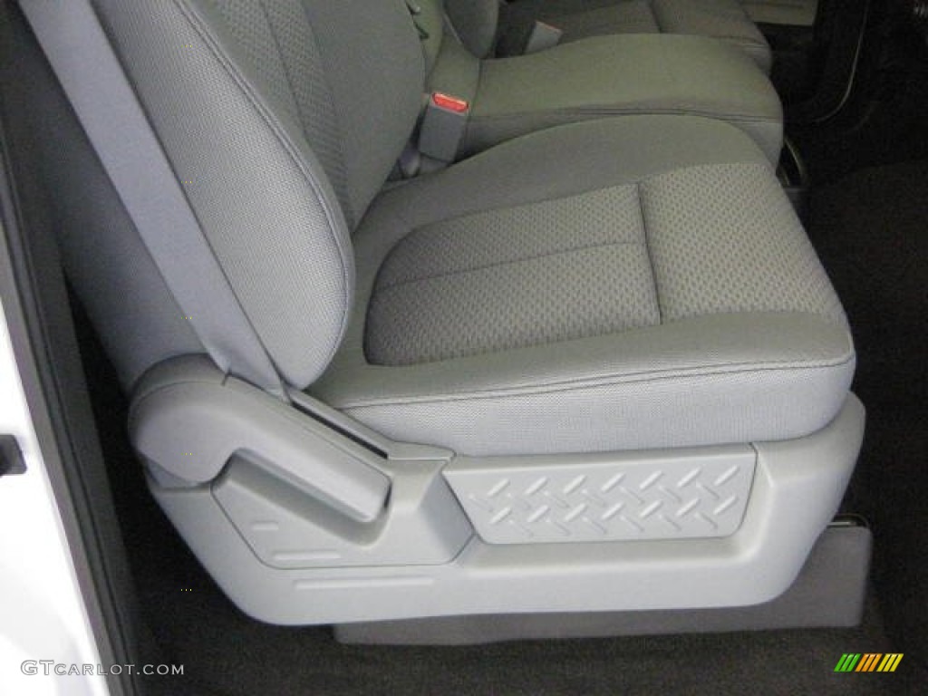 2011 F150 XLT SuperCrew 4x4 - Oxford White / Steel Gray photo #20