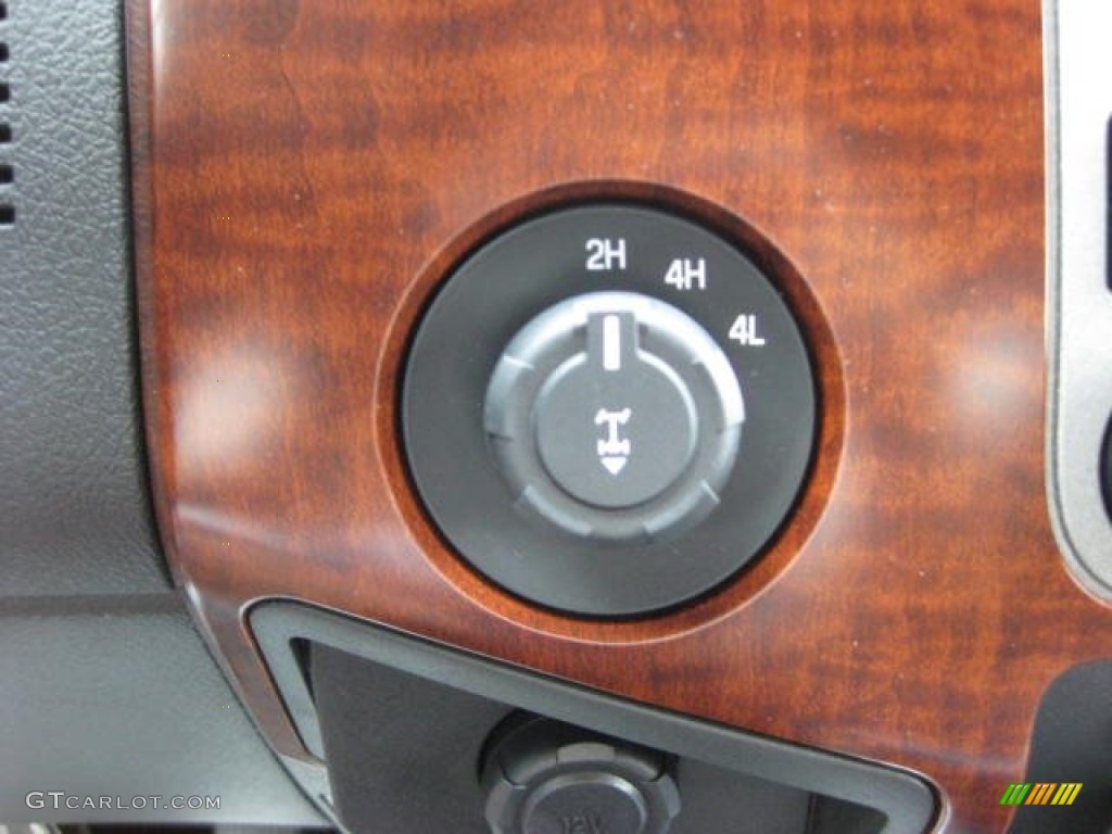 2012 Ford F350 Super Duty King Ranch Crew Cab 4x4 Controls Photo #53649099
