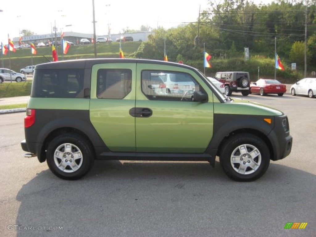 2008 Element LX - Kiwi Green Metallic / Gray/Black photo #5