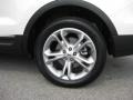2012 White Platinum Tri-Coat Ford Explorer Limited 4WD  photo #9