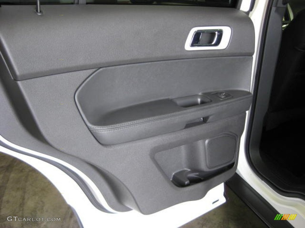 2012 Explorer Limited 4WD - White Platinum Tri-Coat / Charcoal Black photo #15