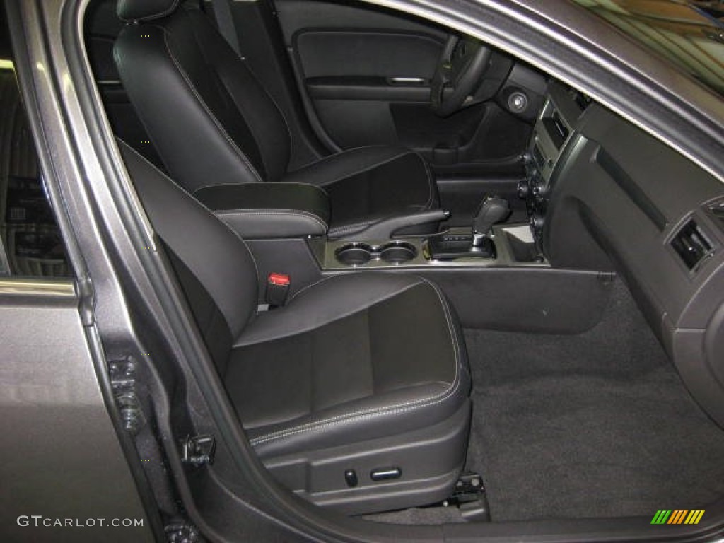 Charcoal Black Interior 2012 Ford Fusion SEL V6 Photo #53649975