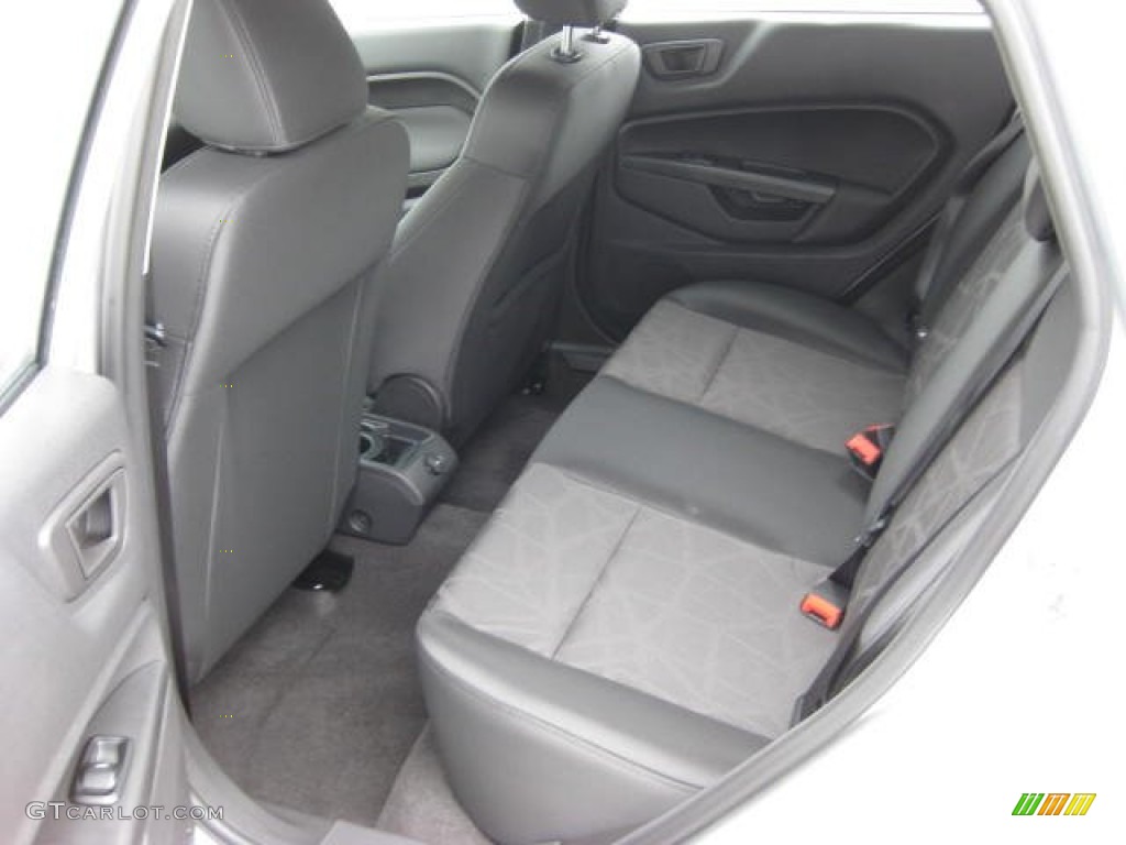 Charcoal Black Interior 2012 Ford Fiesta SE Hatchback Photo #53650176