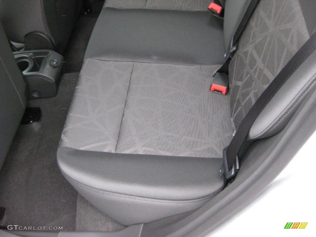 Charcoal Black Interior 2012 Ford Fiesta SE Hatchback Photo #53650188