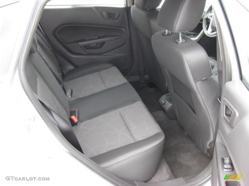 Charcoal Black Interior 2012 Ford Fiesta SE Hatchback Photo #53650245
