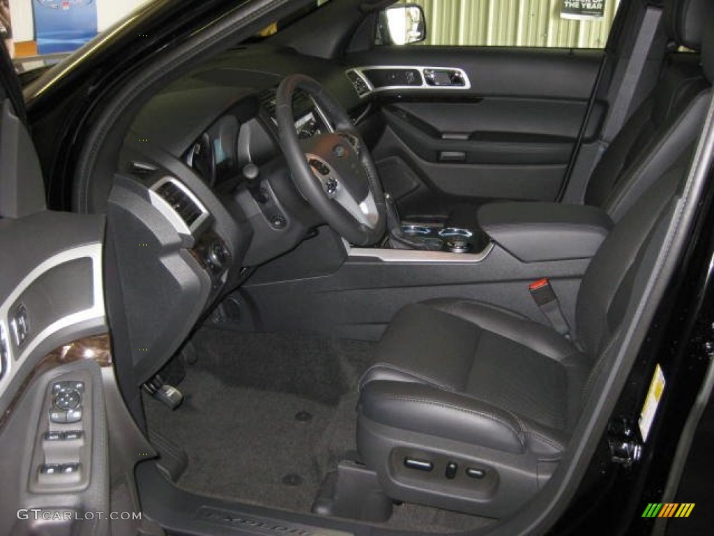 Charcoal Black Interior 2012 Ford Explorer Limited 4WD Photo #53650500