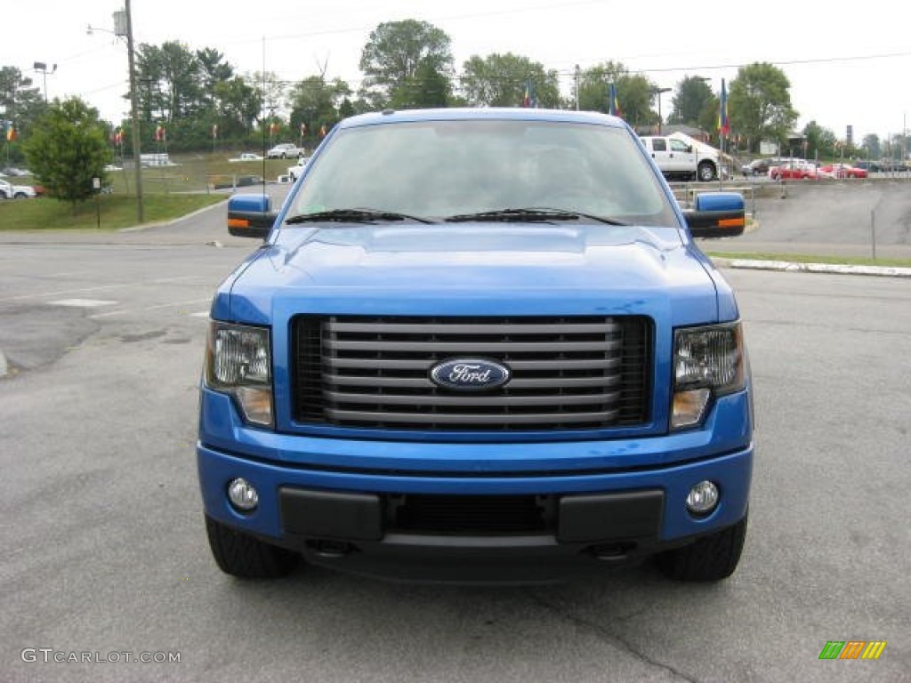 Blue Flame Metallic 2011 Ford F150 FX4 SuperCrew 4x4 Exterior Photo #53650508