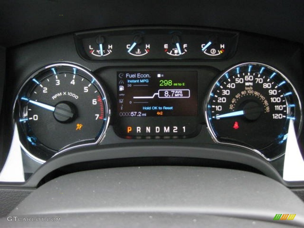 2011 Ford F150 FX4 SuperCrew 4x4 Gauges Photo #53650833