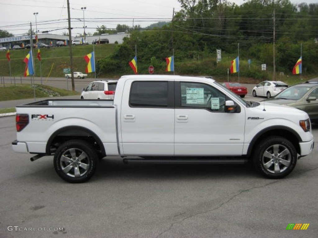 2011 F150 FX4 SuperCrew 4x4 - Oxford White / Black photo #5