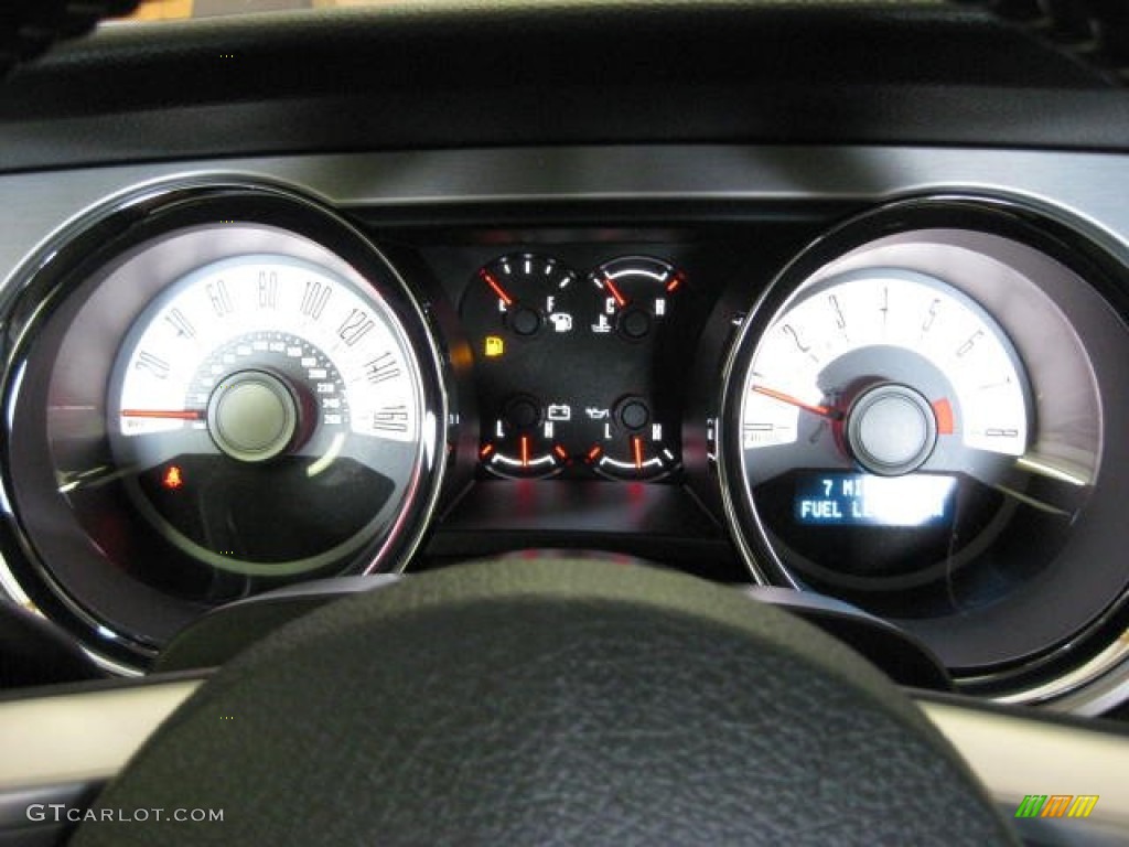 2012 Mustang V6 Premium Coupe - Race Red / Saddle photo #21