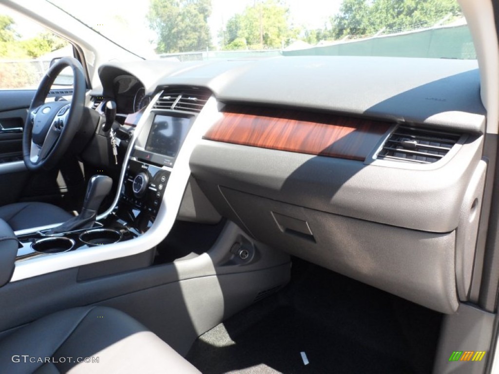 2012 Ford Edge Limited Charcoal Black Dashboard Photo #53651567