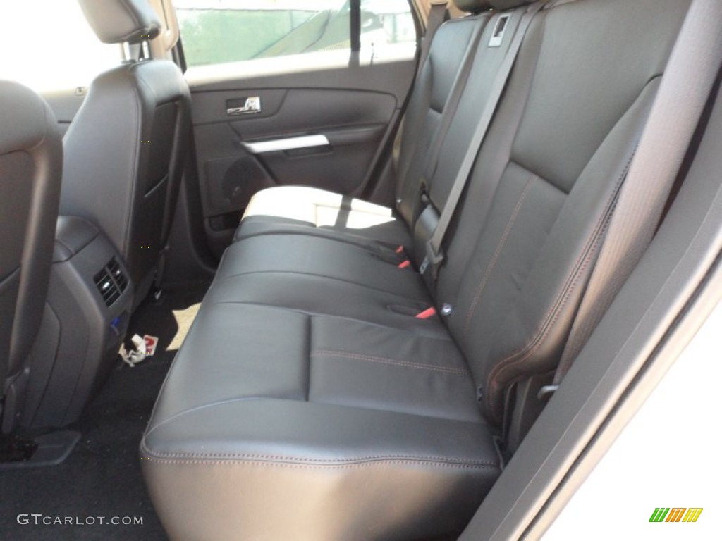 Charcoal Black Interior 2012 Ford Edge Limited Photo #53651642