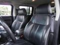 Ebony Black/Pewter Gray 2006 Hummer H3 Standard H3 Model Interior Color