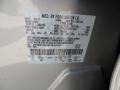 UX: Ingot Silver Metallic 2012 Ford Edge Limited Color Code