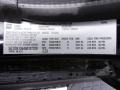 2006 Hummer H3 Standard H3 Model Info Tag