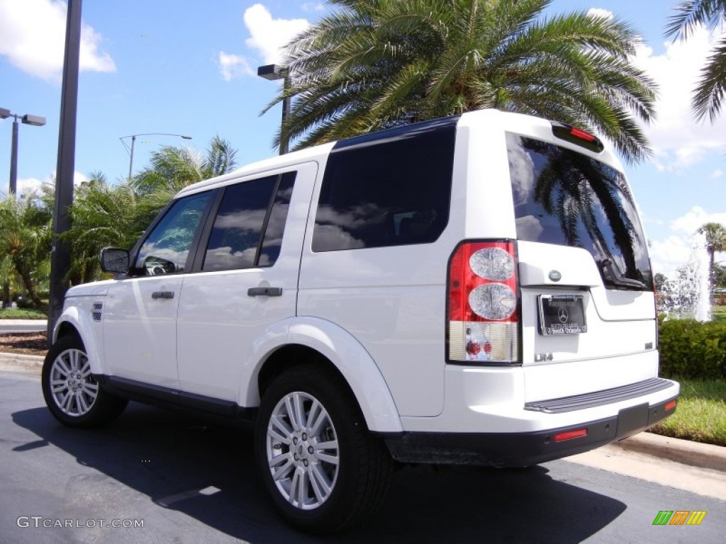 Fuji White 2011 Land Rover LR4 HSE LUX Exterior Photo #53652053