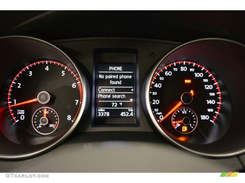 2011 Volkswagen GTI 4 Door Gauges Photos