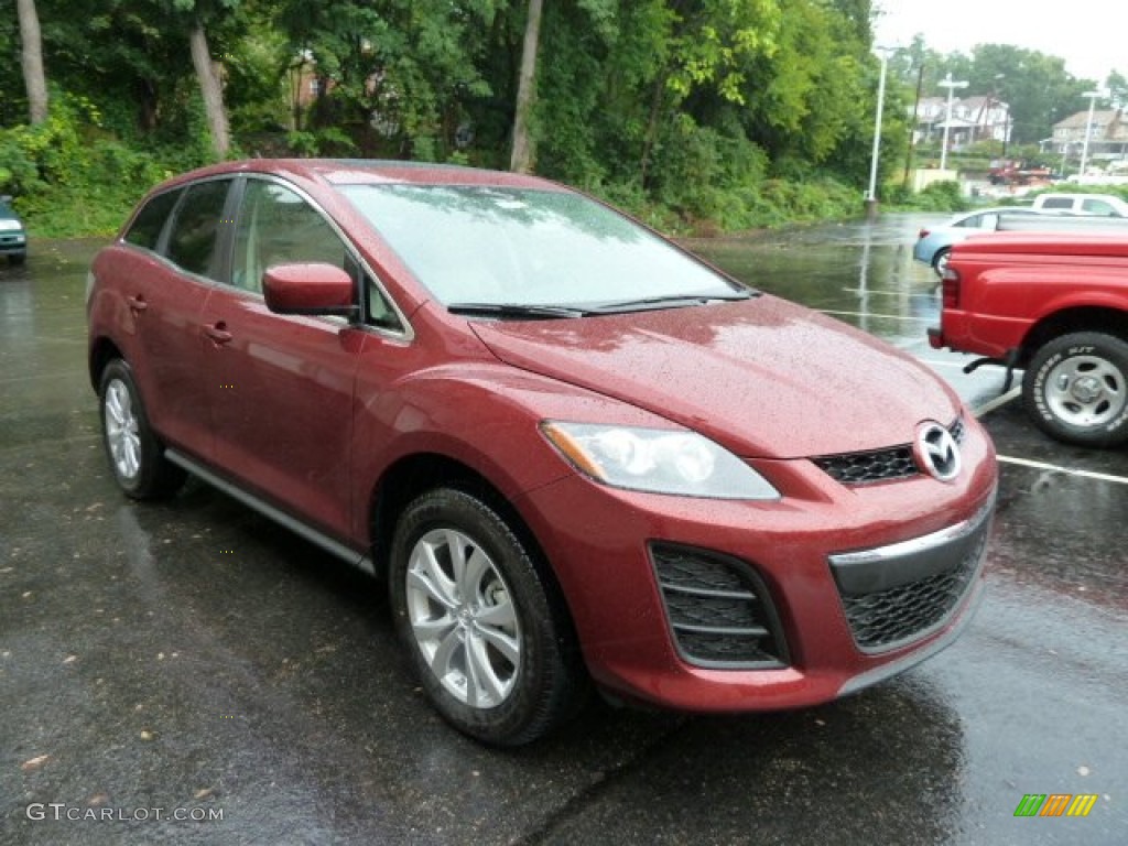 2011 CX-7 s Touring AWD - Copper Red / Sand photo #6