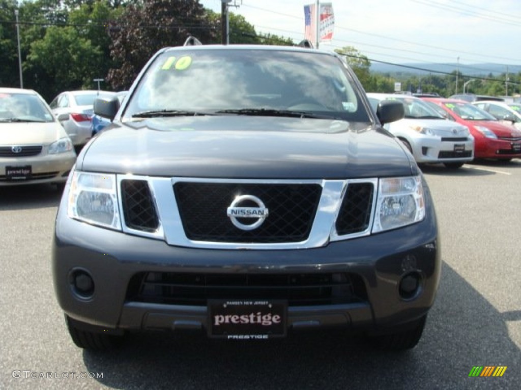 2010 Pathfinder S 4x4 - Dark Slate Metallic / Graphite photo #2