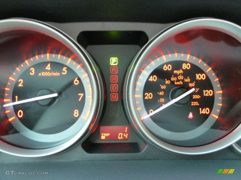 2011 Mazda CX-9 Touring AWD Gauges Photo #53653715