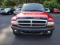 2004 Flame Red Dodge Dakota SXT Quad Cab 4x4  photo #2