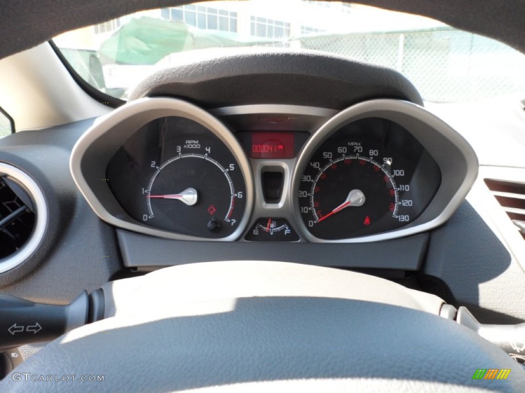 2012 Ford Fiesta SE Hatchback Gauges Photo #53654818