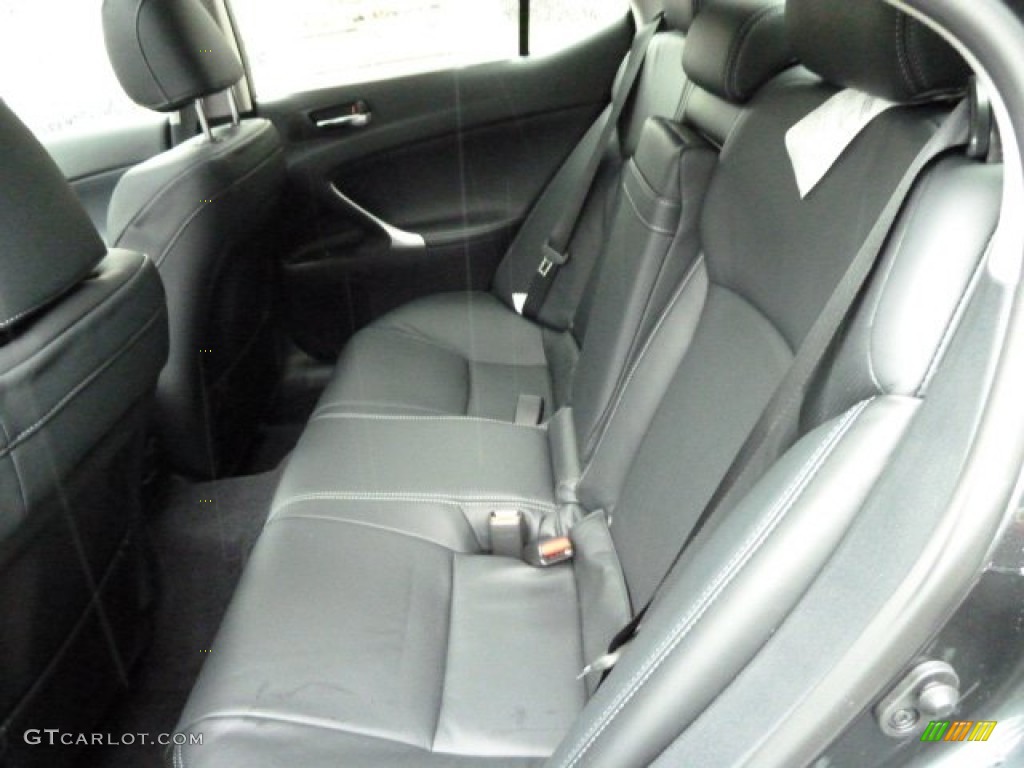 Black Interior 2011 Lexus IS 250 AWD Photo #53654864