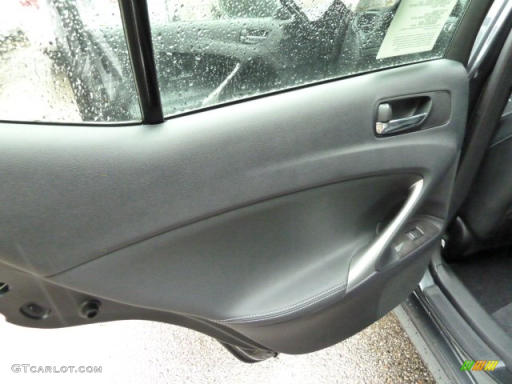 2011 Lexus IS 250 AWD Black Door Panel Photo #53654891