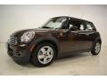 2011 Hot Chocolate Metallic Mini Cooper Hardtop  photo #8