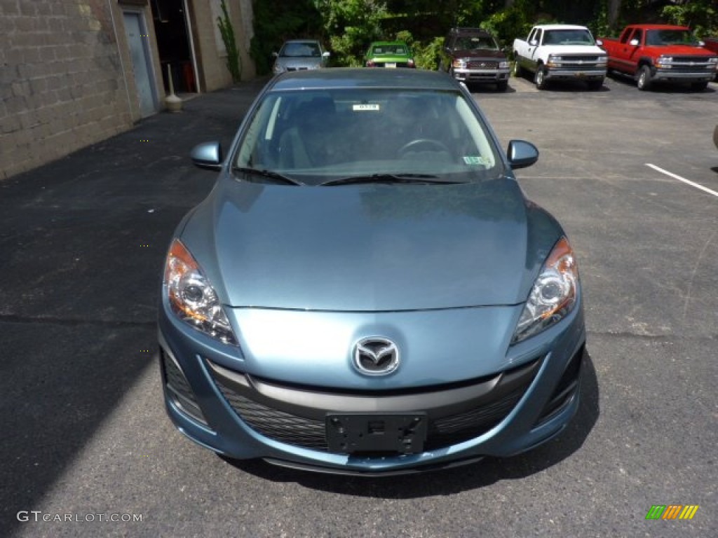 Gunmetal Blue Mica 2011 Mazda MAZDA3 i Touring 4 Door Exterior Photo #53654965