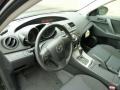 2011 Mazda MAZDA3 Black Interior Prime Interior Photo