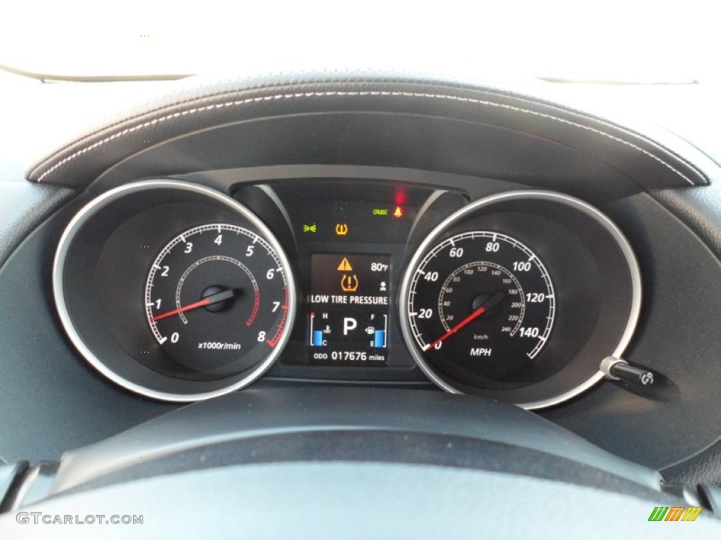 2010 Mitsubishi Outlander XLS Gauges Photo #53656661