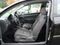 Anthracite 2009 Volkswagen Rabbit 2 Door Interior Color