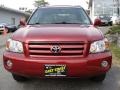 2005 Salsa Red Pearl Toyota Highlander V6 4WD  photo #2