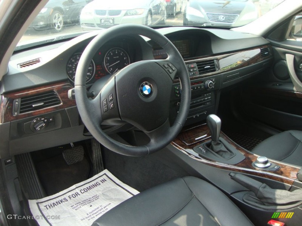2008 3 Series 328xi Sedan - Titanium Silver Metallic / Black photo #5