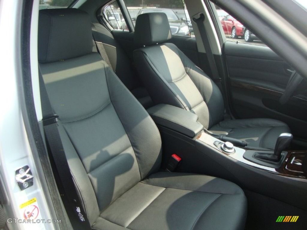 2008 3 Series 328xi Sedan - Titanium Silver Metallic / Black photo #7